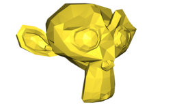 Suzanne 3D model preview