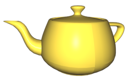 Utah Teapot 3D model preview